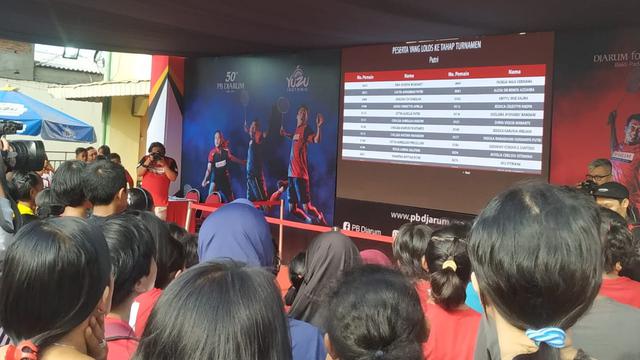 Audisi Umum Beasiswa Bulu Tangkis