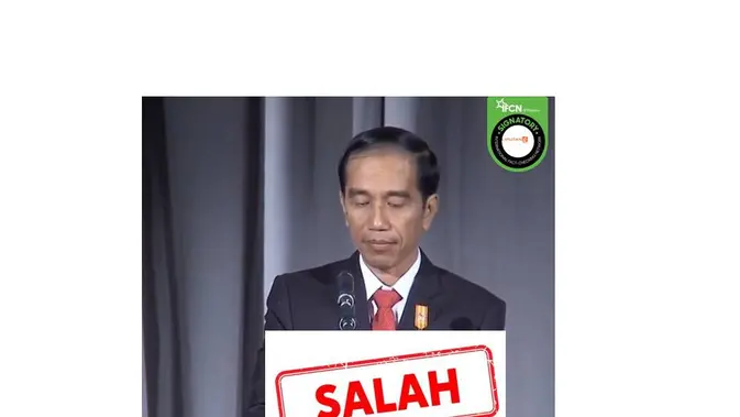 <p>Cek Fakta Presiden Jokowi pidato dalam Bahasa Mandarin.</p>