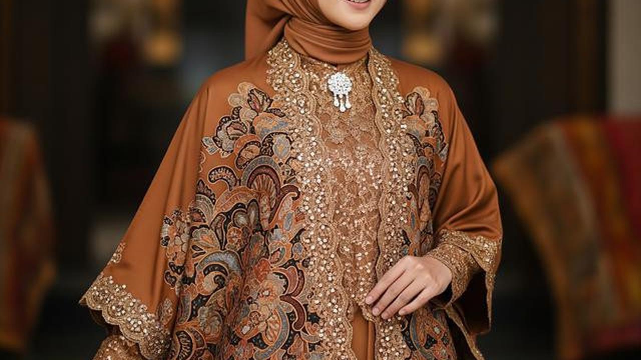 7 Warna Gamis Batik Brokat yang Diprediksi Hits untuk Ramadan 2026: Dusty Lilac hingga Sage