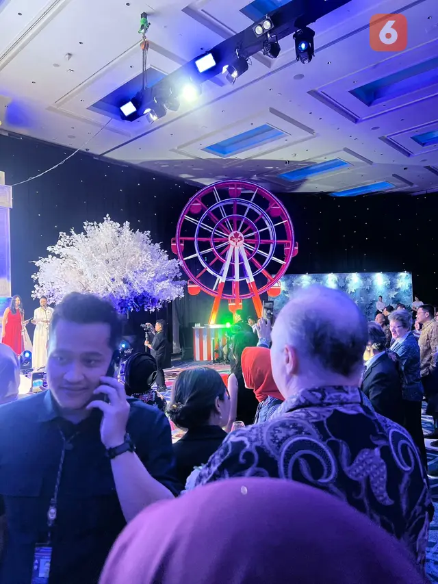 Acara Canada Day pada Rabu (18/8/2025) malam di Hotel Fairmont Jakarta mengusung tema winter Canada. (Liputan6.com/Tanti Yulianingsih)