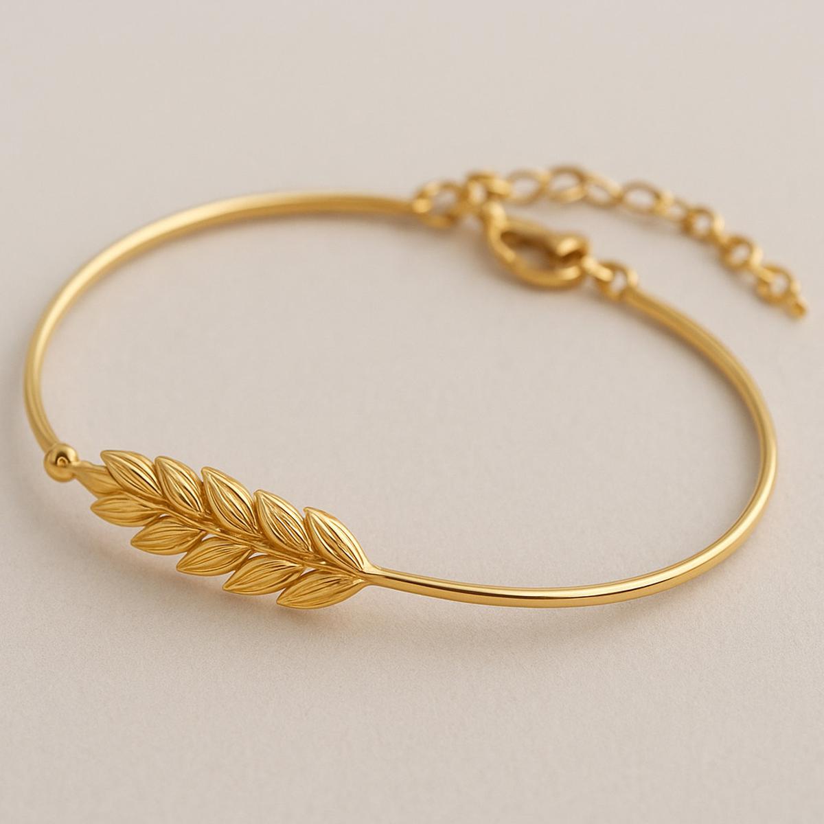 Gelang Padi Rangka Tipis Elegan