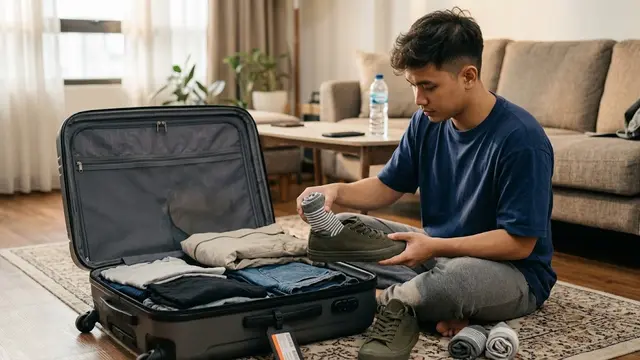 Packing Sepatu