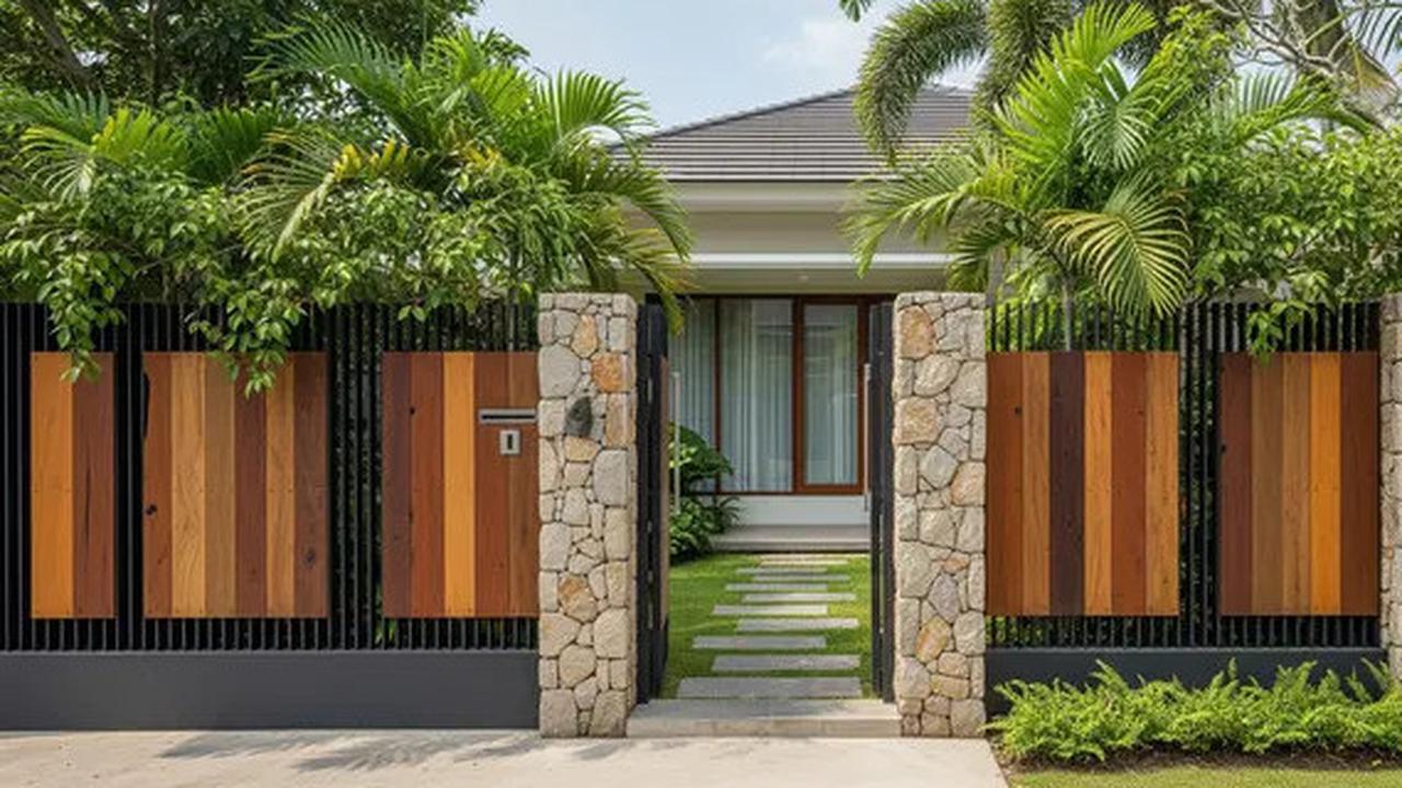 7 Inspirasi Rumah Minimalis Batu Alam Tampak Depan, Tawarkan Kemewahan pada Hunian di 2025