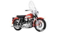 Harley Davidson KH, model sepeda motor yang sempat digunakan Elvis Presley. (Motorcyclist)