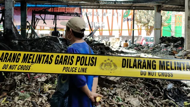 Mujilah, pedagang korban kebakaran Pasar Kramat Jati