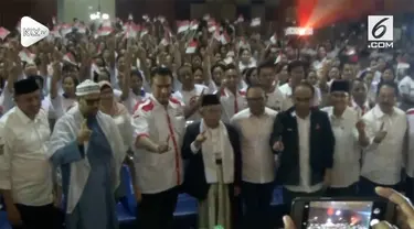 Cawapres nomer urut 1 Ma'ruf Amin angkat bicara soal adanya insiden pembakaran bendera Tauhid.