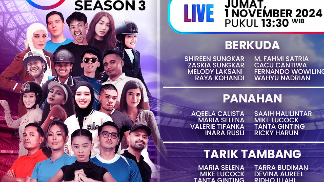 TOSI Season 3 Masuki Pekan Terakhir, Ricky Harun, Aqeela Calista & Mike Lucock Bertanding di Cabor Panahan