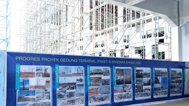 Bandara dengan Terminal Terapung (Floating Airport) pertama di Indonesia dengan mengusung konsep Eco-Green Airport