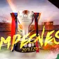 La Liga - FC Barcelona Juara La Liga (Bola.com/Adreanus Titus)