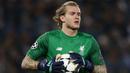 Penampilan kurang memuaskan Loris Karius di Liga Champions menjadi satu alasan Liverpool untuk melepas kiper asal Jerman tersebut pada bursa transfer 2018. (AFP/Isabella Bonotto)