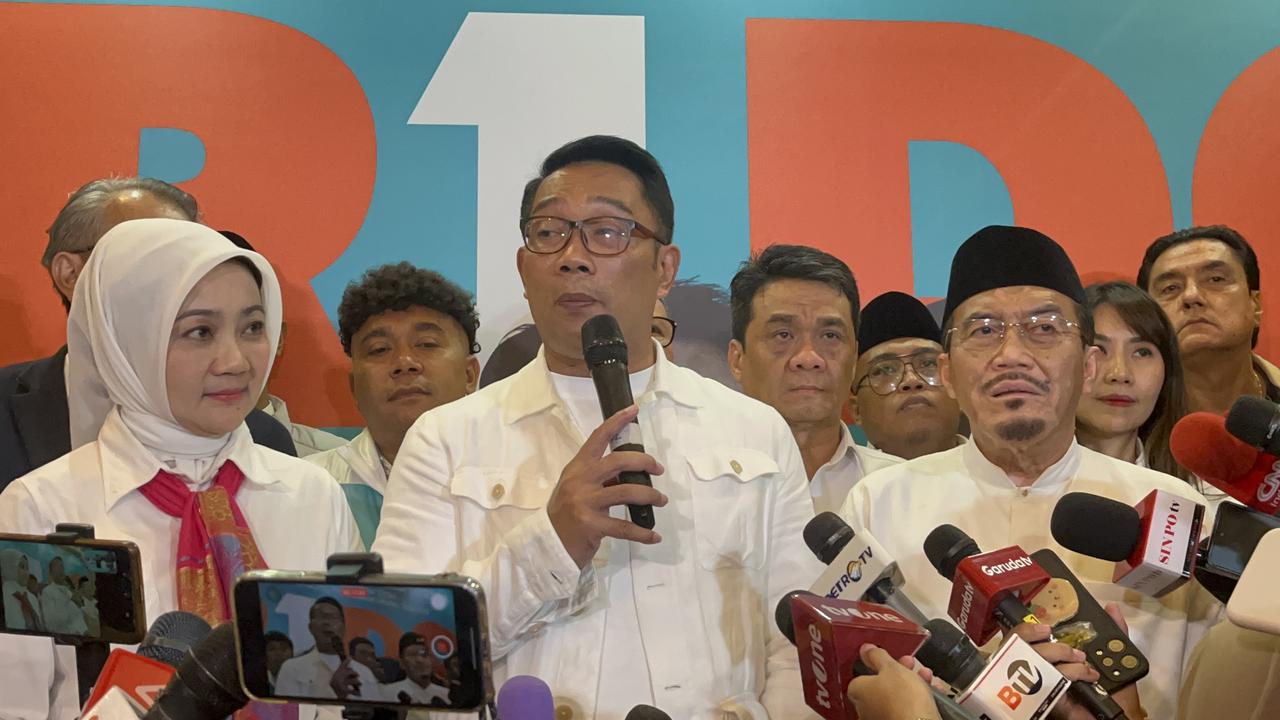 Calon Gubernur (Cagub) Jakarta nomor urut 1 Ridwan Kamil (RK) (Liputan6.com/Winda Nelfira)