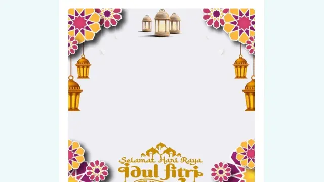 Link Twibbon Selamat Hari Raya Idul Fitri 2022 atau 1443 Hijriah.