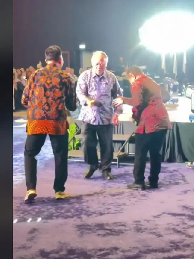 Narji Cagur Bercanda dengan Menteri PUPR Basuki Hadimuljono