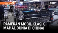 Deretan Mobil Klasik Dunia Dipamerkan di CIIE Ke-8 Shanghai