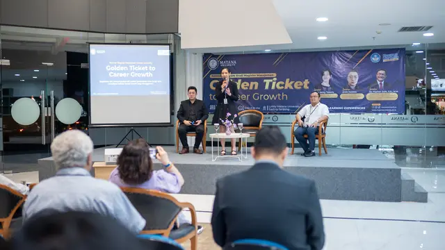 Banyak profesional muda, menempuh pendidikan Magister Manajemen (MM), seperti disampaikan Ketua Program Magister Manajemen Matana University, Anton Nomleni.