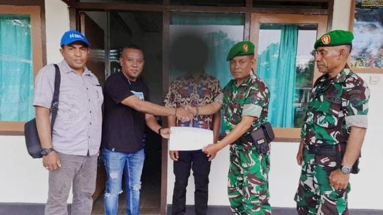 Tiba di Flores Timur, Prajurit TNI Tersangka Pencabulan Langsung Dijemput Aparat