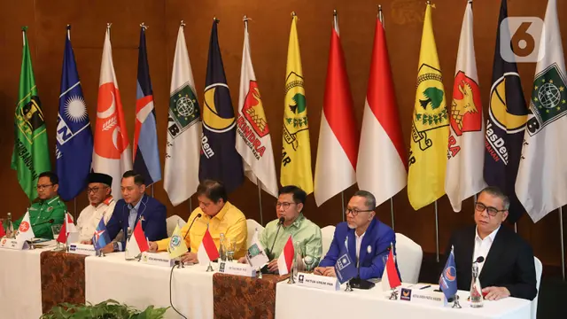Silaturahmi Awal Tahun Delapan Partai Politik
