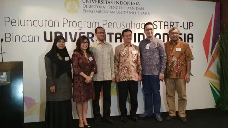 Universitas Indonesia Luncurkan Program Startup Binaan