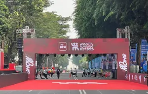 Jakarta Running Festival 2026: Ngetich Pecahkan Rekor, Chelimo Tercepat di Half Marathon Putri