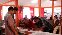 Rapat Pleno rekapitulasi perolehan suara Pemilu 2019 di KPU Pemalang, Jawa Tengah. (Foto: Liputan6.com/Polres Pemalang/Muhamad Ridlo)