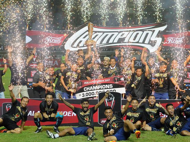 5 Fakta Menarik Usai Arema Fc Juara Piala Presiden 2017 Bola Liputan6 Com