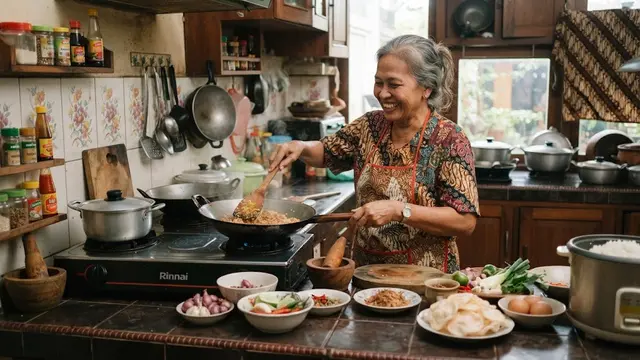 Hobi yang cocok untuk masa pensiun yakni memasak