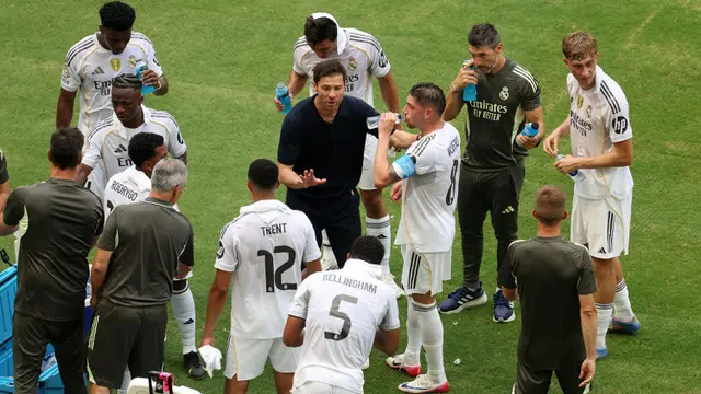 Foto: Debut Tak Sempurna Xabi Alonso Bersama Real Madrid, Los Blancos Ditahan Imbang di Piala Dunia Antarklub 2025