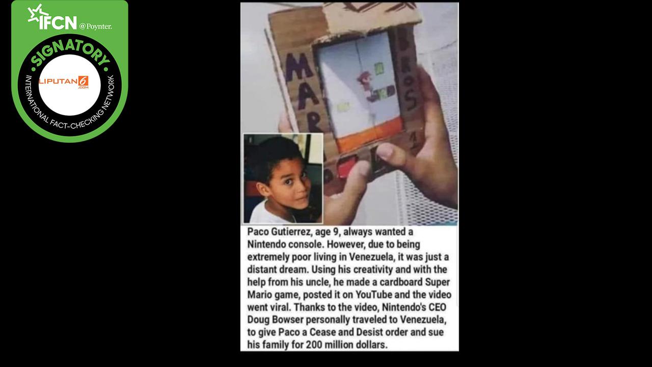 Klaim Nintendo gugat bocah 9 tahun