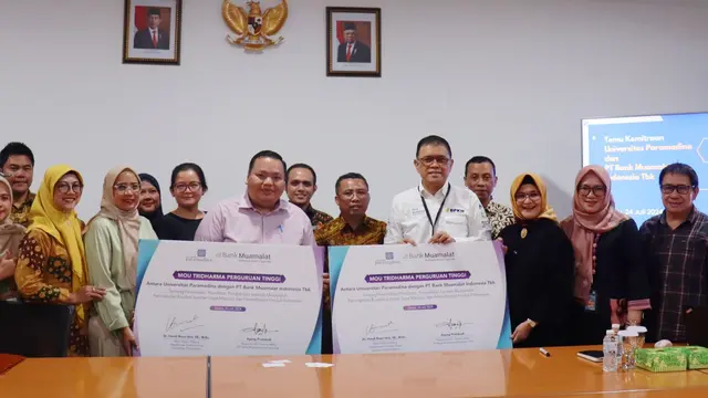 Bank Muamalat Beri Layanan Perbankan Syariah ke Universitas Paramadina