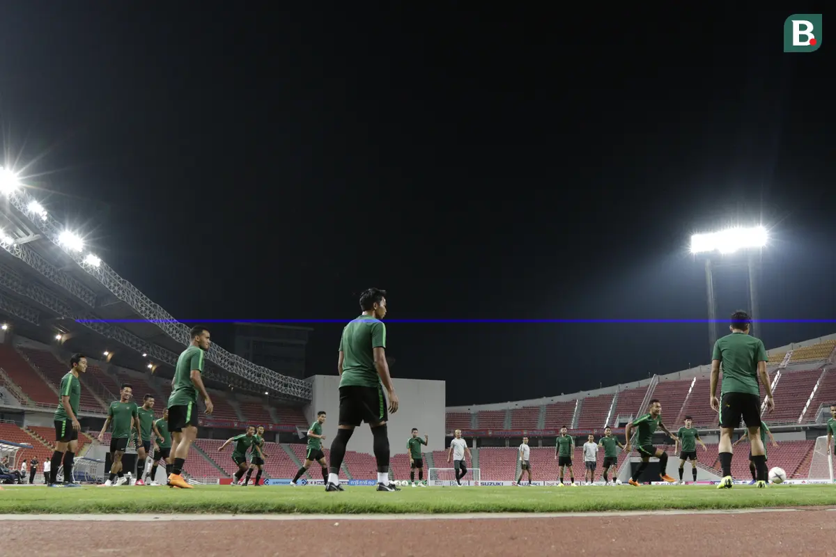 Latihan Timnas Indonesia