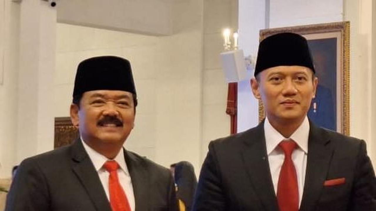 VIDEO: Detik-Detik Jokowi Resmi Lantik AHY Menteri ATR/BPN & Hadi Menko Polhukam