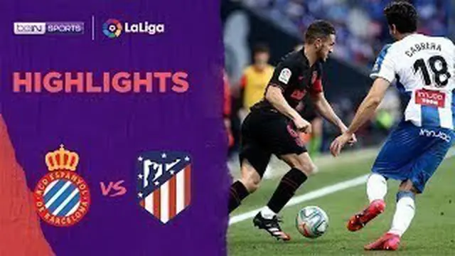 Berita Video Highlights La Liga, Atletico Vs Espanyol Berakhir Imbang 1-1