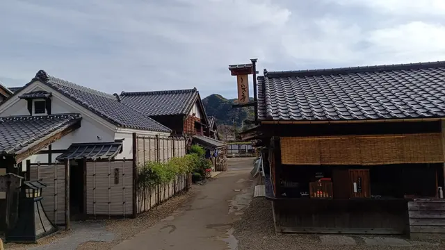 Suasana kota di Nikko Edo Wonderland. (Nila Chrisna).