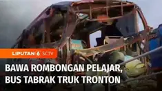 Kecelakaan berujung maut melibatkan bus pariwisata mengangkut rombongan pelajar dengan truk tronton terjadi di jalan tol Pandaan-Malang. Akibat kecelakaan ini, empat orang meninggal dunia.