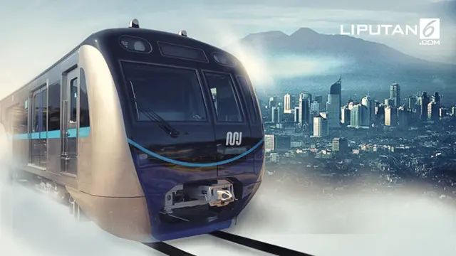 Banner MRT Jakarta