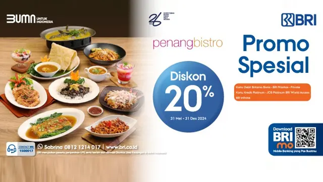 Kelezatan yang Tak Tertandingi! Dapat Promo Spesial di Penang Bistro Pakai Kartu BRI Prioritas