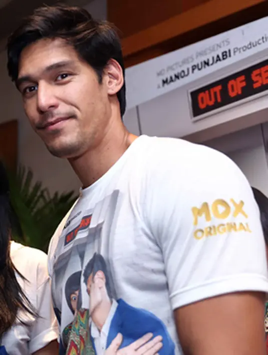 “Ibu dia dekat sama ibu saya. Aku kenal Cinta dari tante (mamanya Cinta) dari mama juga," ujar Richard Kyle. (Nurwahyunan/Bintang.com)