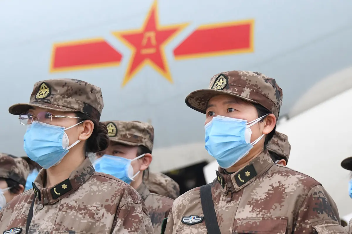 Ilustrasi Militer China (Xinhua/Cheng Min)