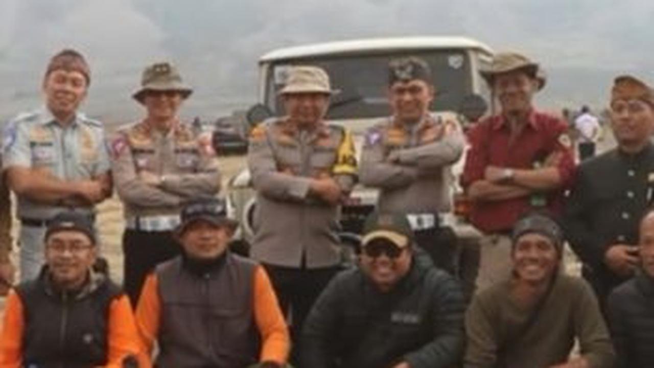 Kebakaran Hutan di Bromo