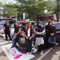 Salurkan hobi modifikasi mobil, perempuan-perempuan ini bentuk Ladies Car Community. (Fimela.com/Daniel Kampua)