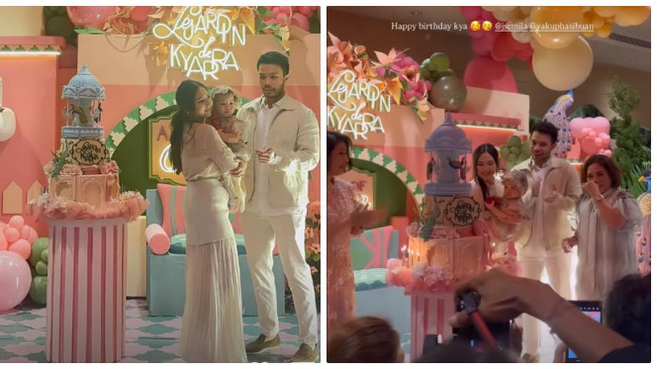 6 Potret Pesta Ultah Kyarra Anak Jessica Mila ke-1 Tahun, Penuh Bahagia Bareng Keluarga