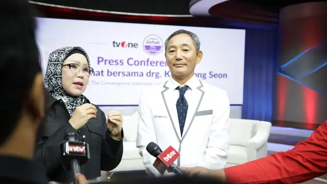 Dokter Kim Seong Seon dalam program Hidup Sehat Plus di TvOne