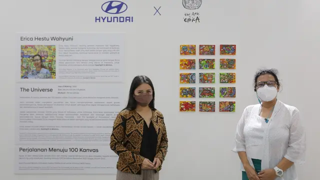 Merayakan Produksi Mobil Korea Pertama di Indonesia dengan Karya Seni