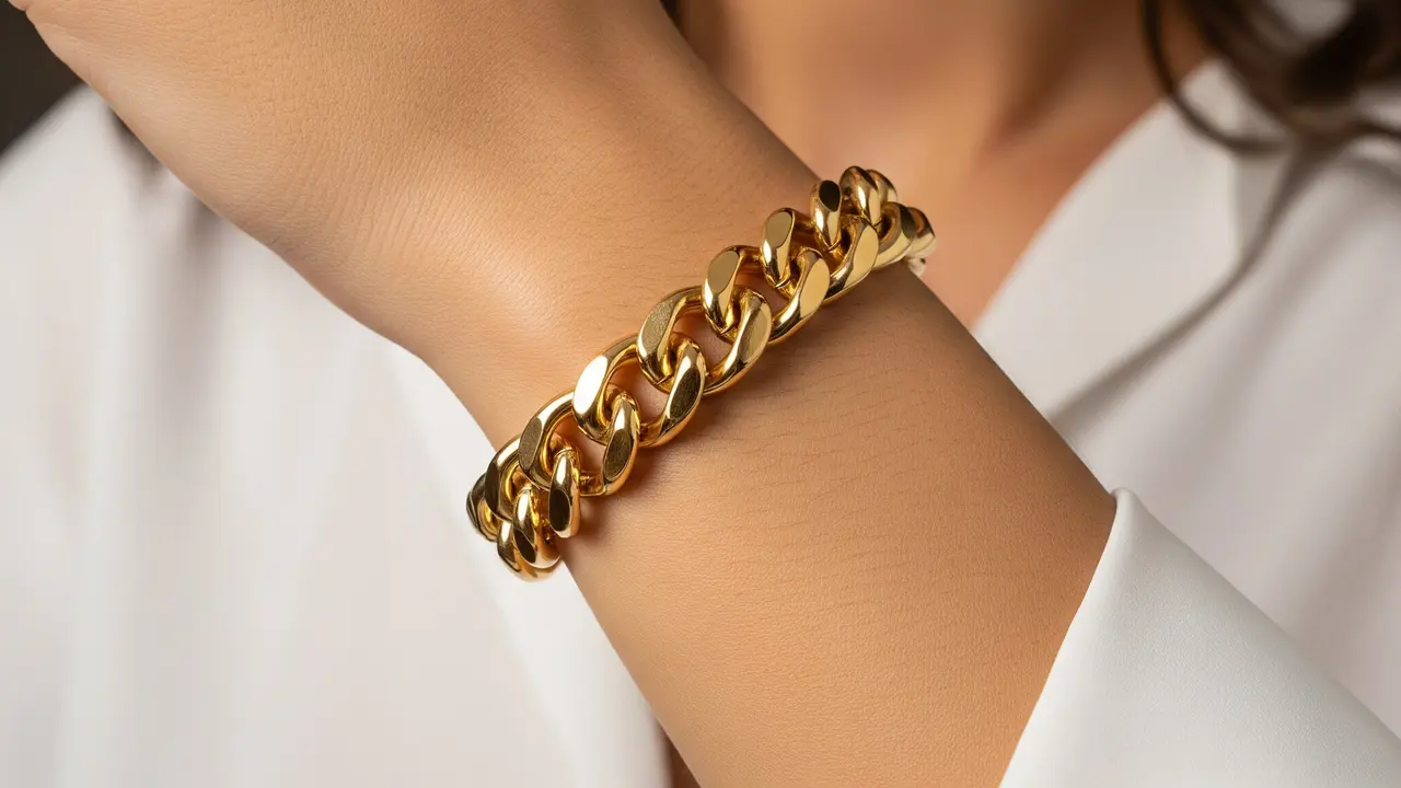 9 Model Gelang Emas yang Kuat,