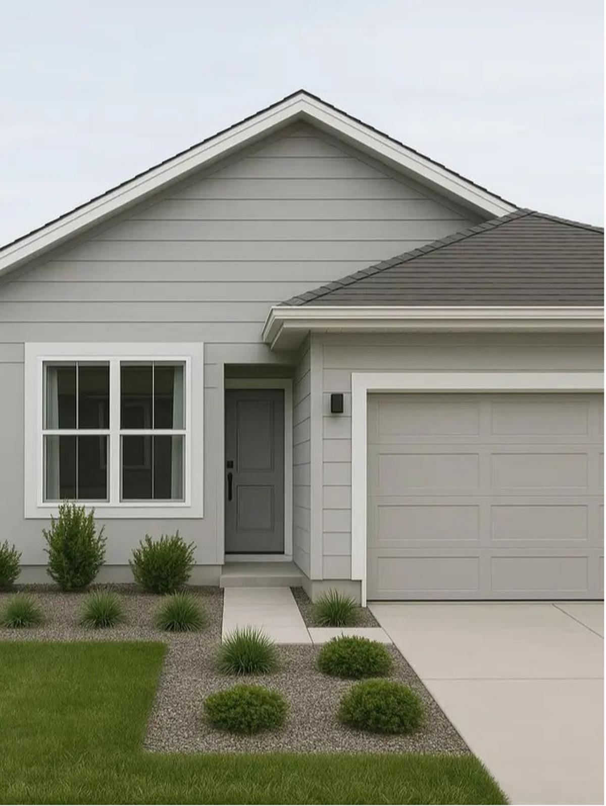 Inspirasi Cat Rumah Warna Abu/AI