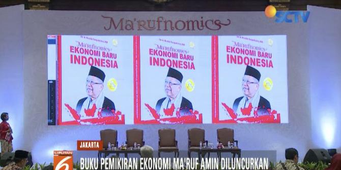 Ma'ruf Amin Hadiri Peluncuran Ma'rufnomics Ekonomi Baru Indonesia