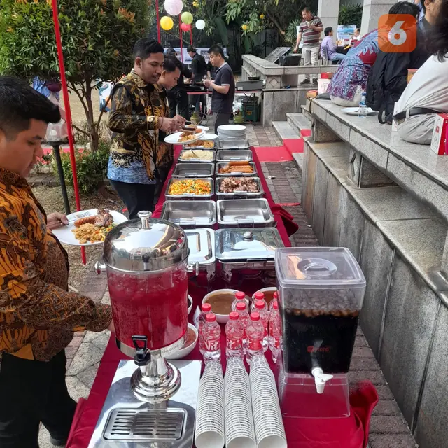 Hidangan di Festival Kue Bulan