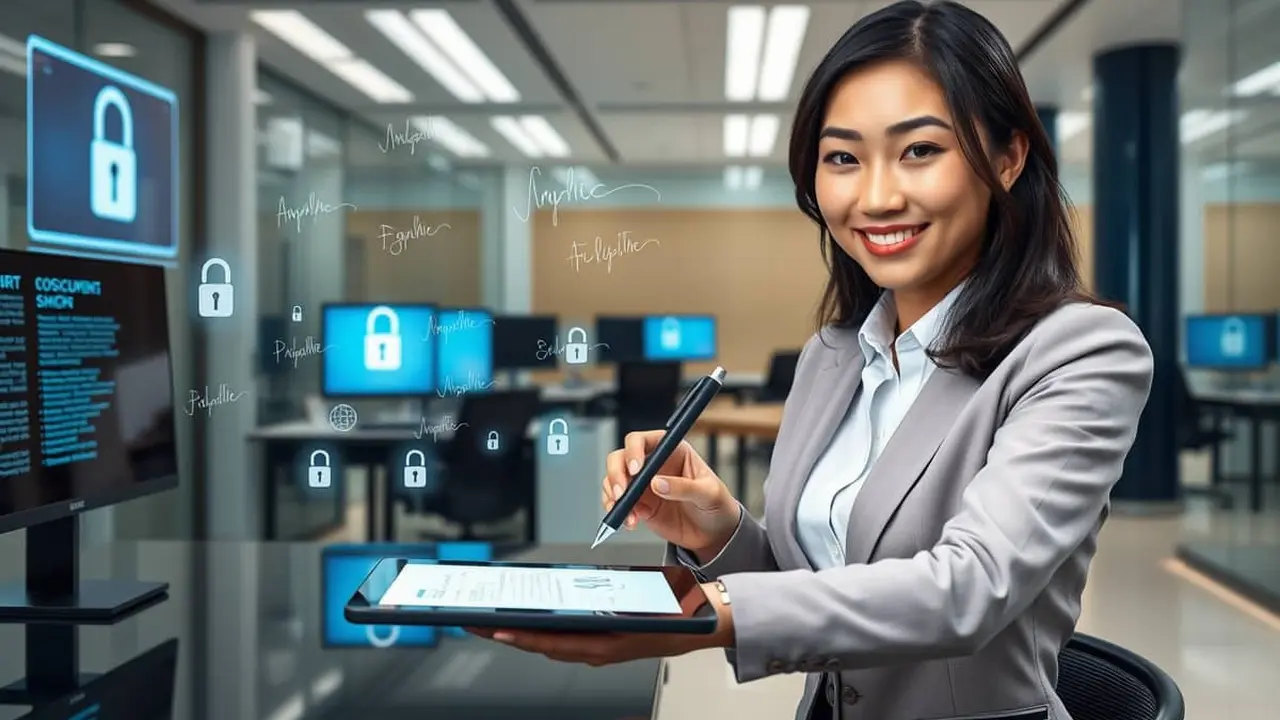 cara buat tanda tangan digital