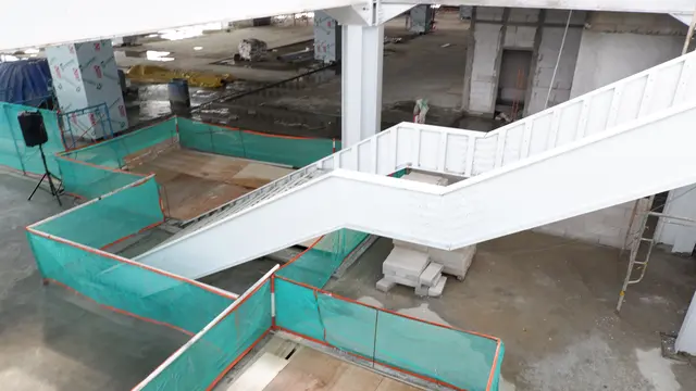 Bandara dengan Terminal Terapung (Floating Airport) pertama di Indonesia dengan mengusung konsep Eco-Green Airport