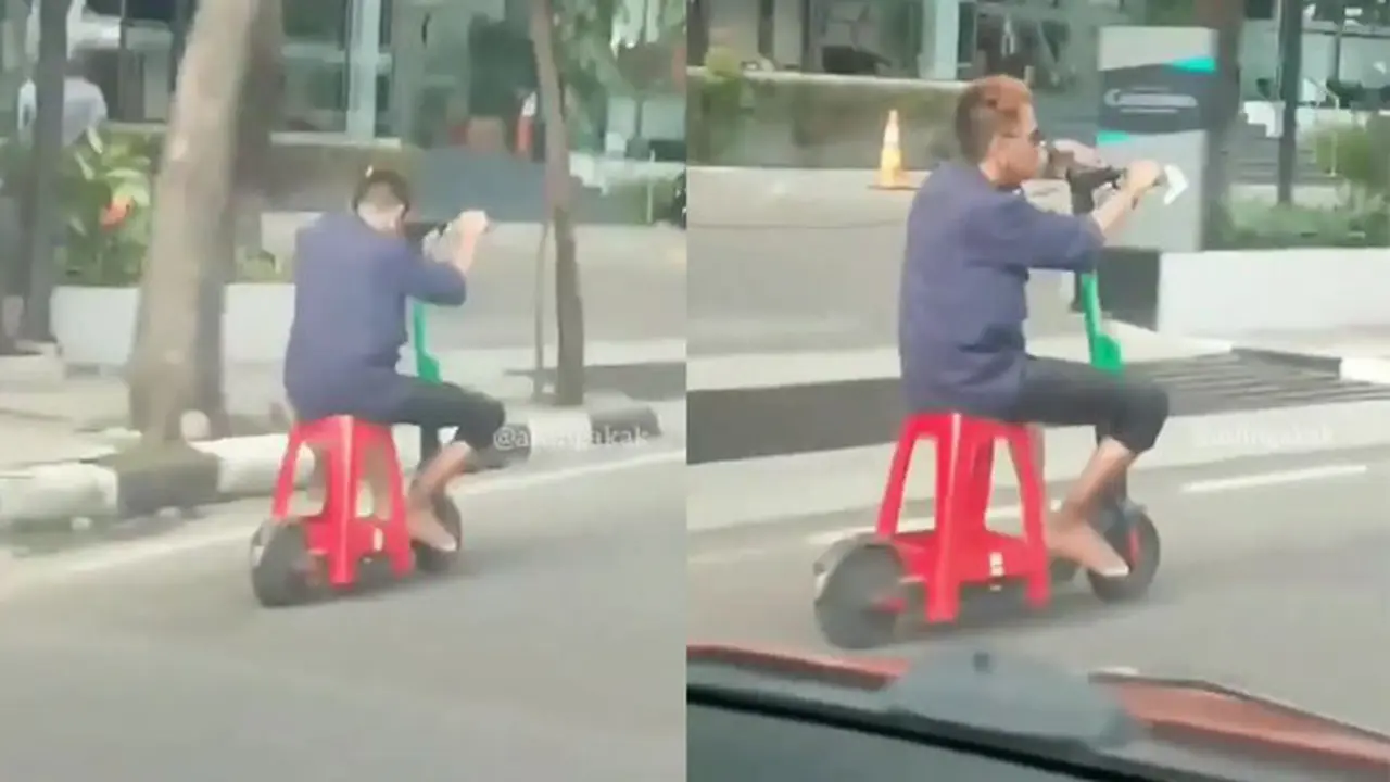 Deretan Tingkah Super Nyeleneh Orang Saat Berkendara, Bikin Tepuk Jidat